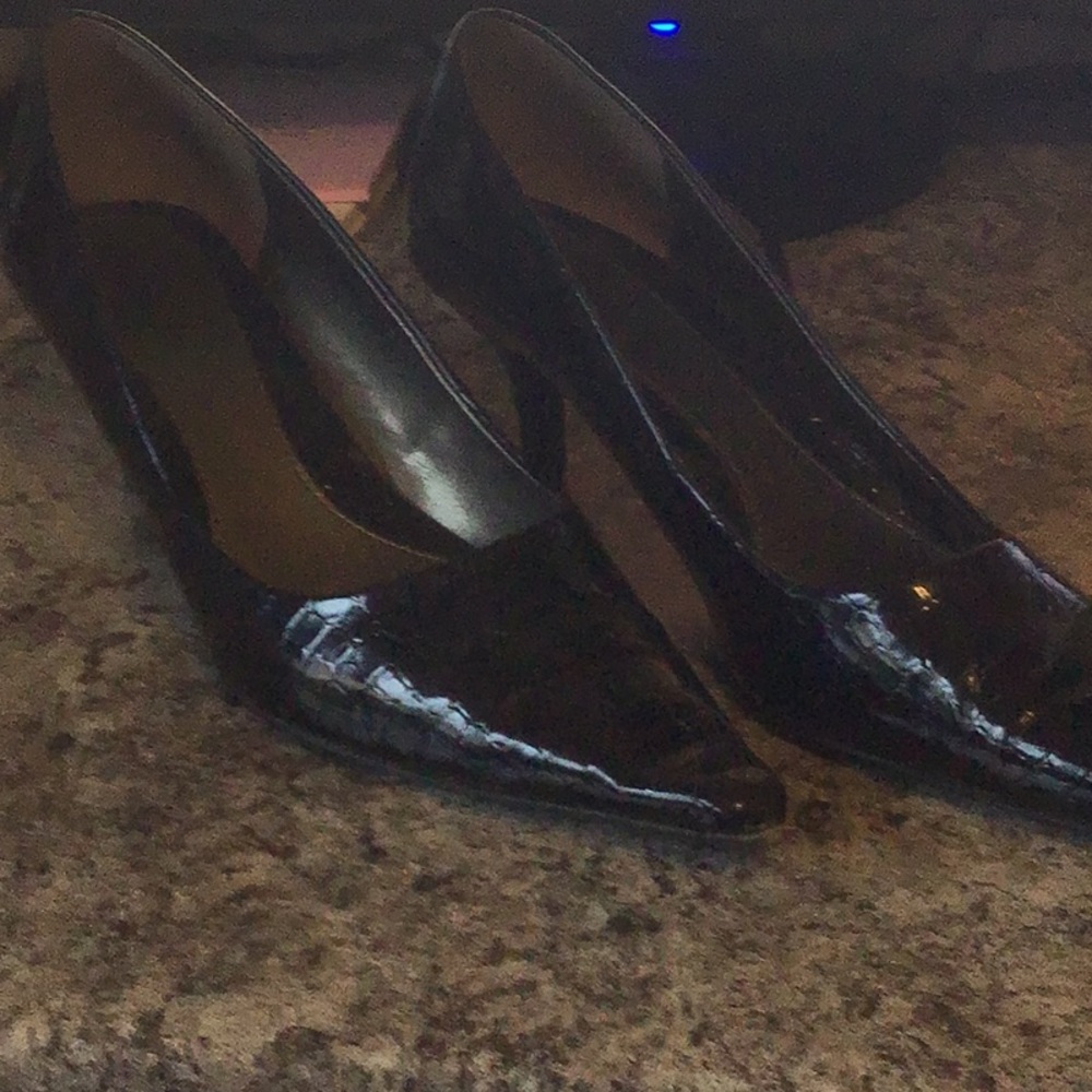 Bandolino patent leather size 11 black